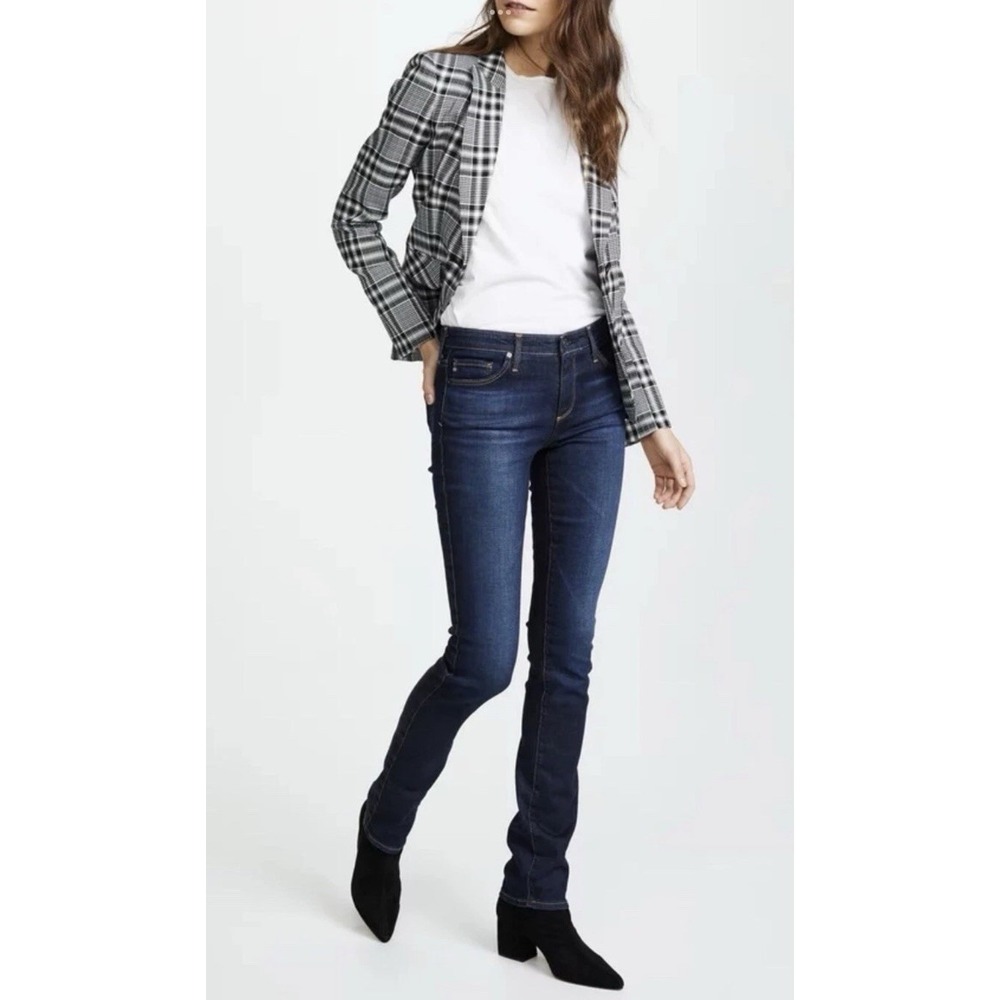 AG Adriano Goldschmied The Harper Essential Straight‎ Jeans Color Med/Dark 28R